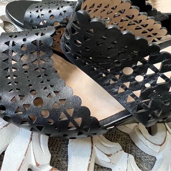 Tory Burch Wedge Heels Sandals Shoes Women’s 6 - Picture 8 of 10